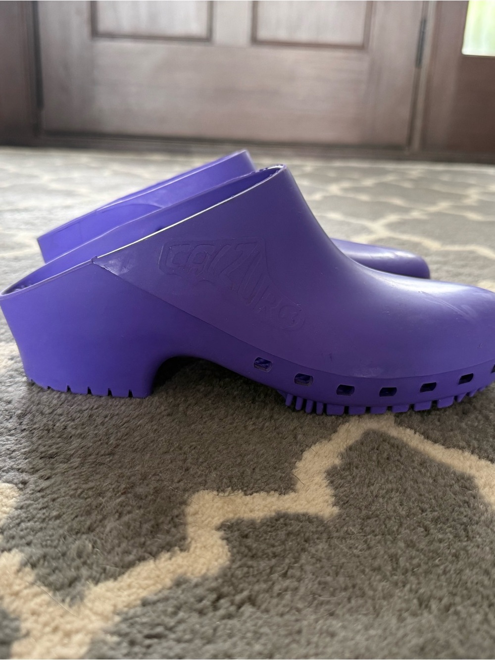 Purple Calzuro Clogs for Women